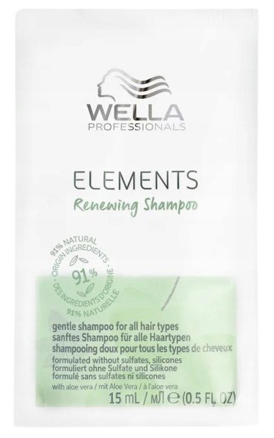 Wella Elements Renewing Regenerating Shampoo 15 мл
Wella Elements Renewing Regenerating Shampoo 15 мл