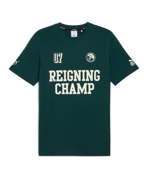 Мужская футболка для гольфа с коротким рукавом, из ткани Modal, коллаборация PUMA x Reigning Champ, темно-зеленый
Мужская футболка для гольфа с коротким рукавом, из ткани Modal, коллаборация PUMA x Reigning Champ, темно-зеленый