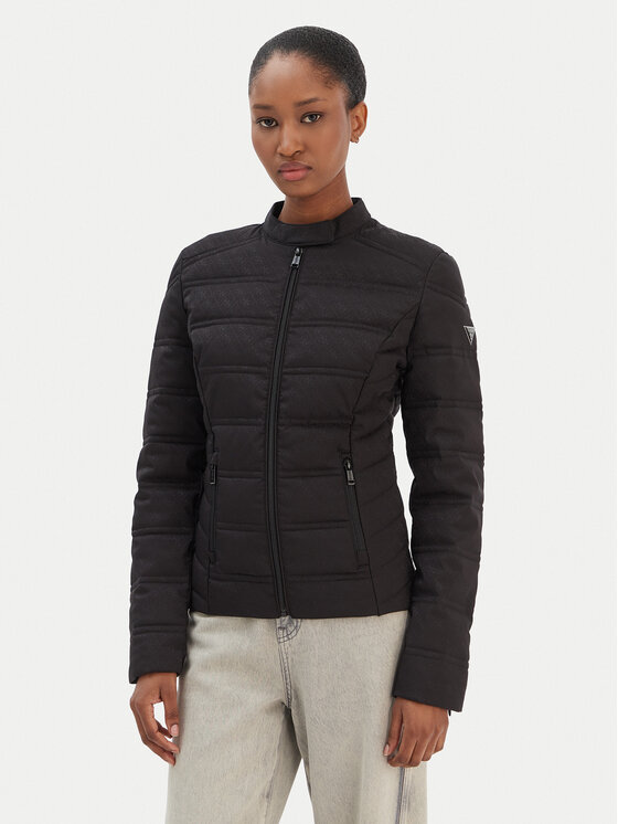 Демисезонная куртка regular fit W6RL02 WJ492 Guess, черный
Демисезонная куртка regular fit W6RL02 WJ492 Guess, черный
