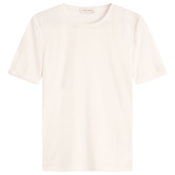 Футболка Pia pointelle Anine Bing, off белый
Футболка Pia pointelle Anine Bing, off белый