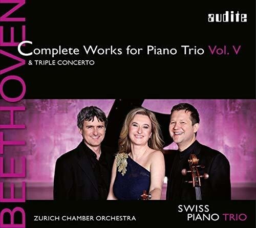 CD диск Beethoven / Swiss Piano Trio / Zurich Chamber Orch: Complete Works for Piano Trio 5
CD диск Beethoven / Swiss Piano Trio / Zurich Chamber Orch: Complete Works for Piano Trio 5