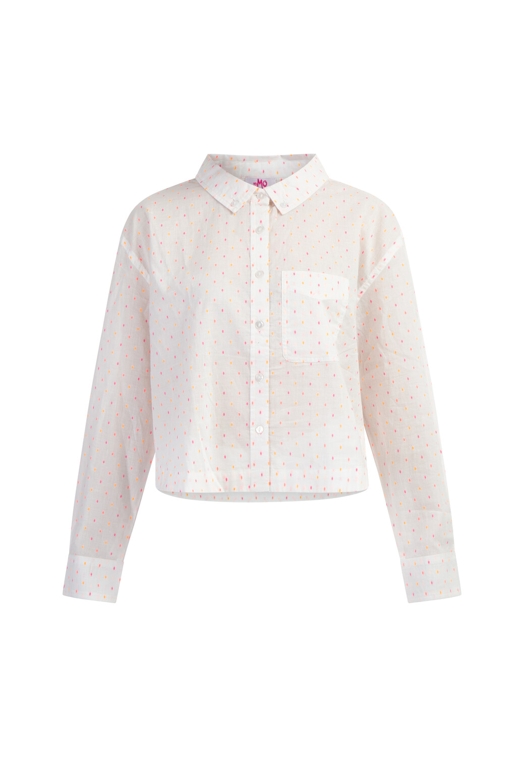 Блуза myMo Hemd, цвет Weiss Pinkorange Punkte
Блуза myMo Hemd, цвет Weiss Pinkorange Punkte