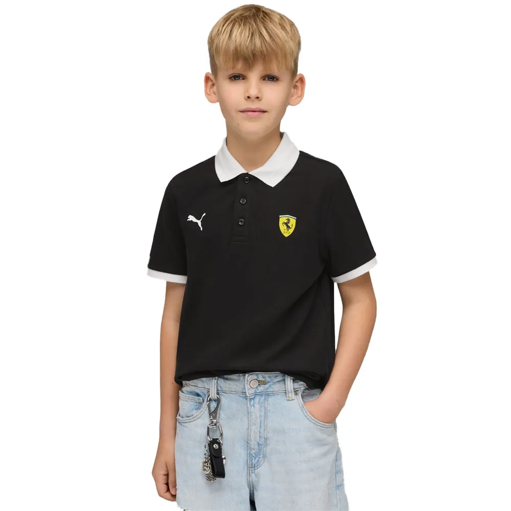 Поло с коротким рукавом Puma Ferrari Race, черный
Поло с коротким рукавом Puma Ferrari Race, черный