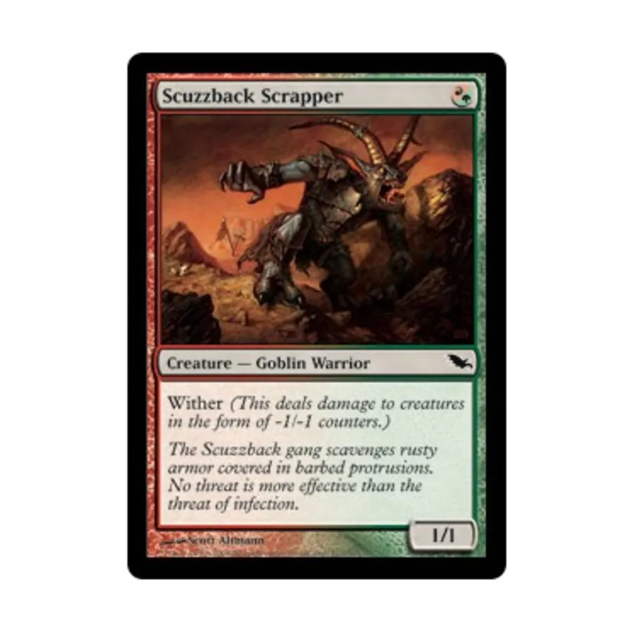 CCG Скуззбэк-скребок (С), MTG - Shadowmoor
CCG Скуззбэк-скребок (С), MTG - Shadowmoor