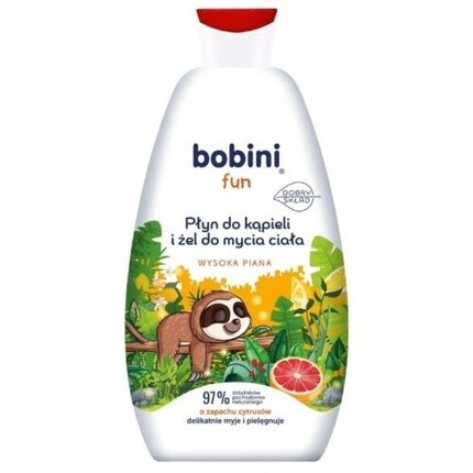 BOBINI Fun Цитрусовый гель для ванны и тела 500 мл Assorted
BOBINI Fun Цитрусовый гель для ванны и тела 500 мл Assorted