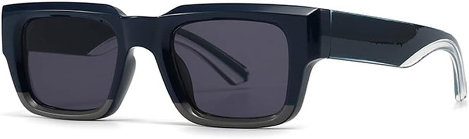 Модные солнцезащитные очки с градиентным переходом цвета для мужчин в стиле панк, с широкими дужками, солнцезащитные очки UV400 в стиле ретро для женщин MTZJH, Dark Green Gray
Модные солнцезащитные очки с градиентным переходом цвета для мужчин в стиле панк, с широкими дужками, солнцезащитные очки UV400 в стиле ретро для женщин MTZJH, Dark Green Gray