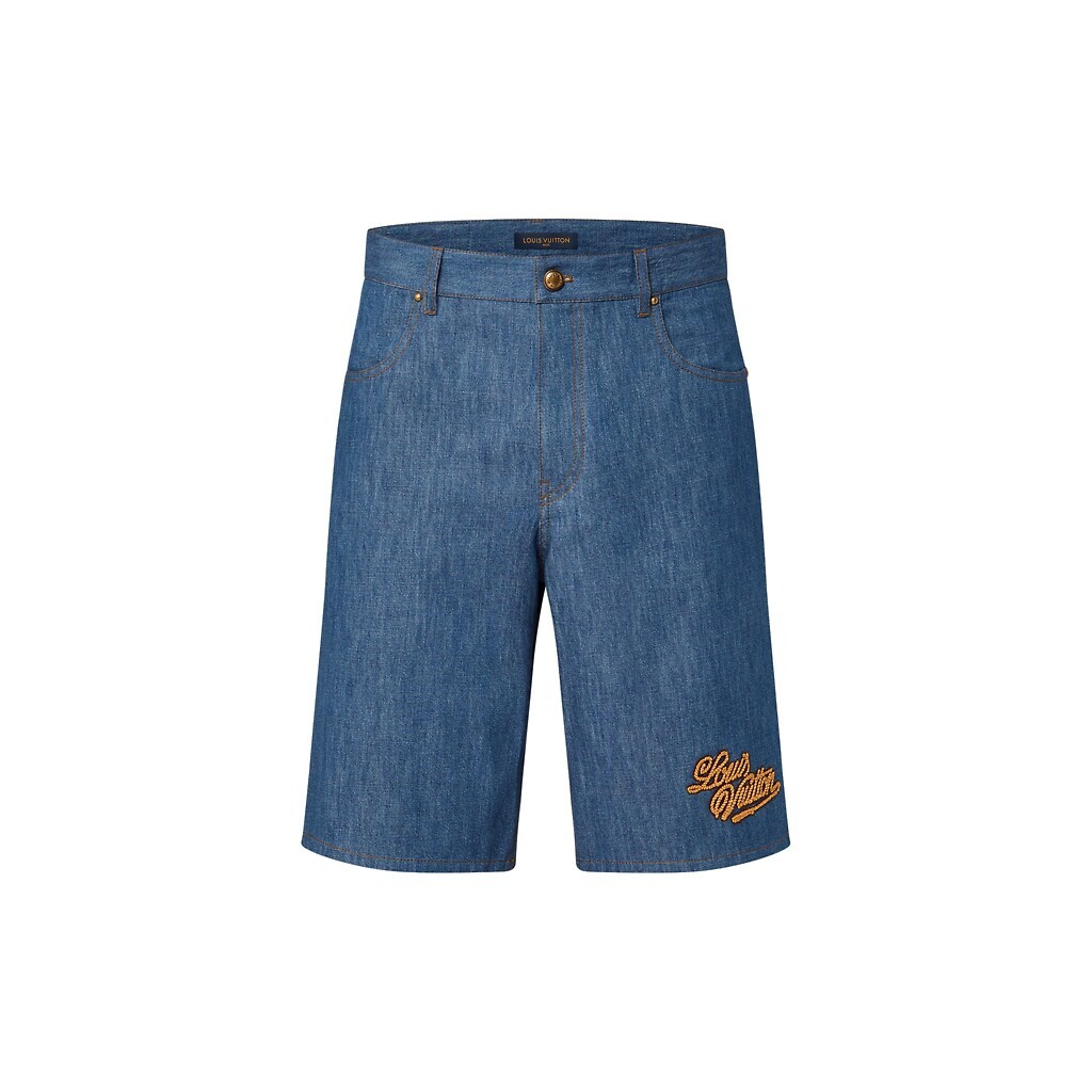 Джинсовые шорты мужские синие Louis Vuitton, синий
Джинсовые шорты мужские синие Louis Vuitton, синий
