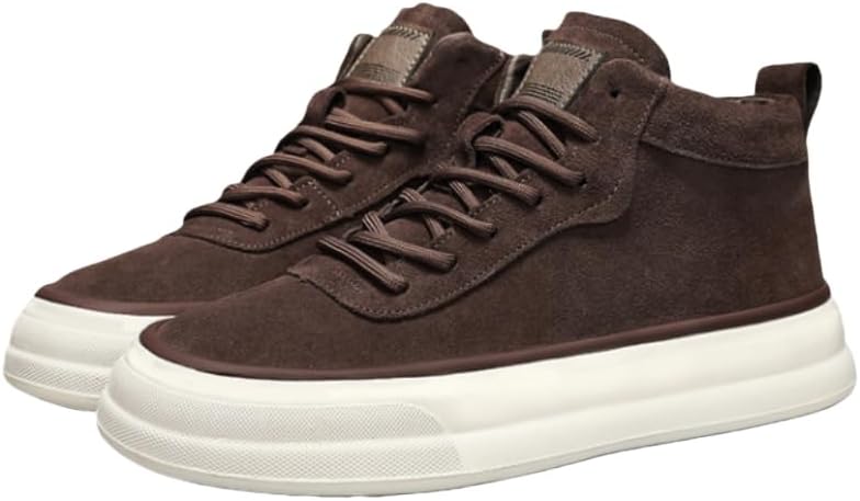 Мужские модные спортивные кроссовки - на шнуровке, с толстой подошвой, высокие, больших размеров, с ПВХ подошвой - подходят для любого сезона или работы Spkfhd, коричневый
Мужские модные спортивные кроссовки - на шнуровке, с толстой подошвой, высокие, больших размеров, с ПВХ подошвой - подходят для любого сезона или работы Spkfhd, коричневый