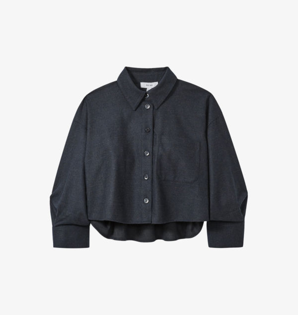 Укороченная фланелевая рубашка Lenny Reiss, синий
Укороченная фланелевая рубашка Lenny Reiss, синий