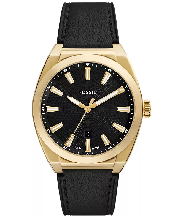 Мужские трехстрелочные часы Everett с датой, черные кожаные, 42 мм Fossil, black
Мужские трехстрелочные часы Everett с датой, черные кожаные, 42 мм Fossil, black