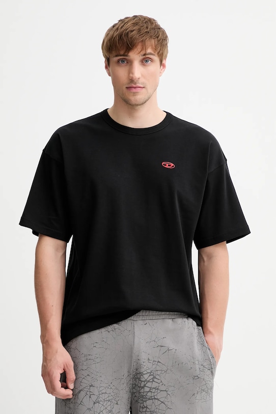 Хлопковая футболка T-BOXT-T6 Diesel, черный
Хлопковая футболка T-BOXT-T6 Diesel, черный