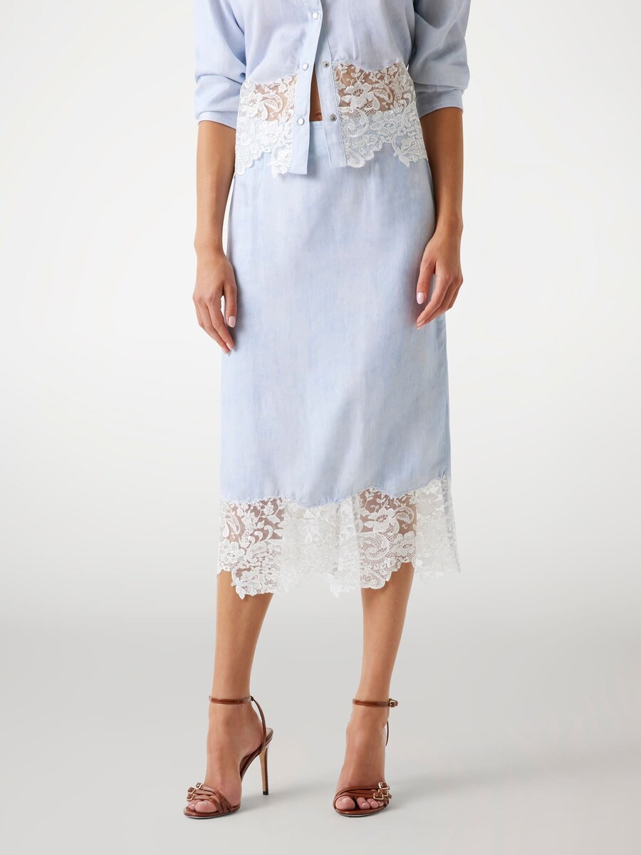 Миди юбка GUESS, Sky blue
Миди юбка GUESS, Sky blue