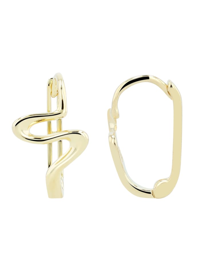 Adeliás Женские серьги - серьги-кольца на шарнирах из серебра 925 пробы с золотым покрытием
Adeliás Женские серьги - серьги-кольца на шарнирах из серебра 925 пробы с золотым покрытием