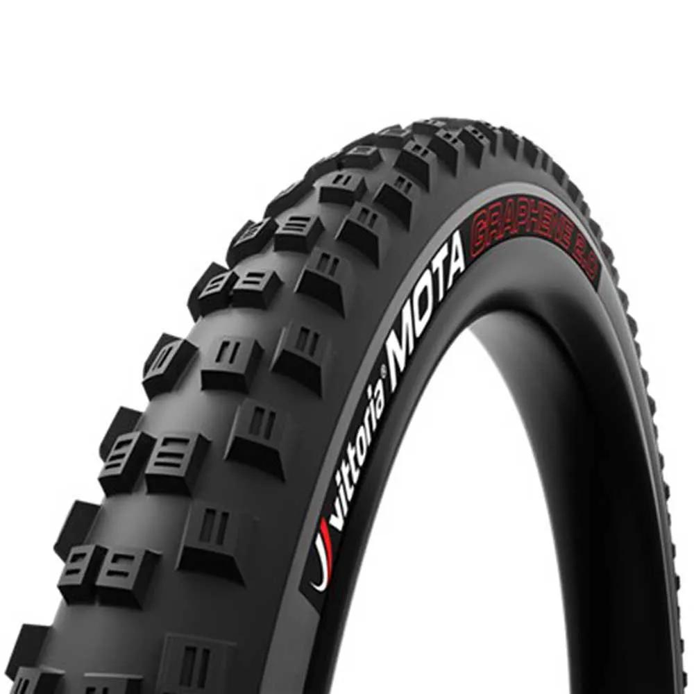 Шина для горного велосипеда Vittoria Mota TNT Graphene 2.0 Tubeless 27.5´´ x 2.35, черный
Шина для горного велосипеда Vittoria Mota TNT Graphene 2.0 Tubeless 27.5´´ x 2.35, черный