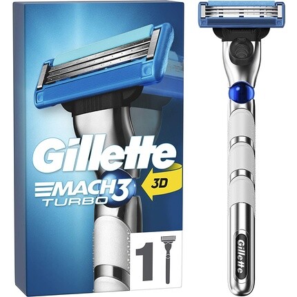Mach3 Турбо Бритва, Gillette
Mach3 Турбо Бритва, Gillette
