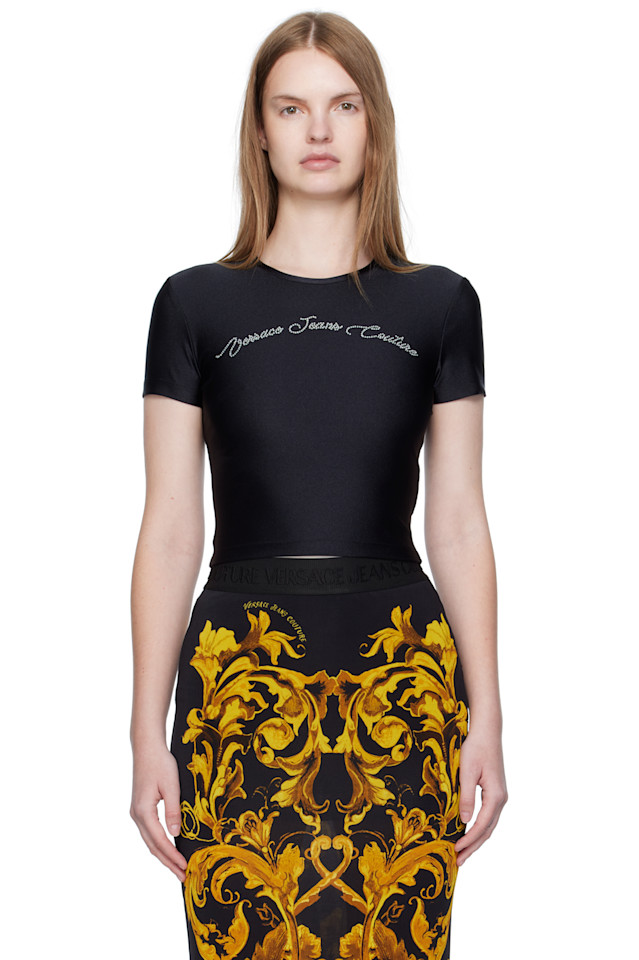 Футболка с логотипом Versace Jeans Couture, черный
Футболка с логотипом Versace Jeans Couture, черный