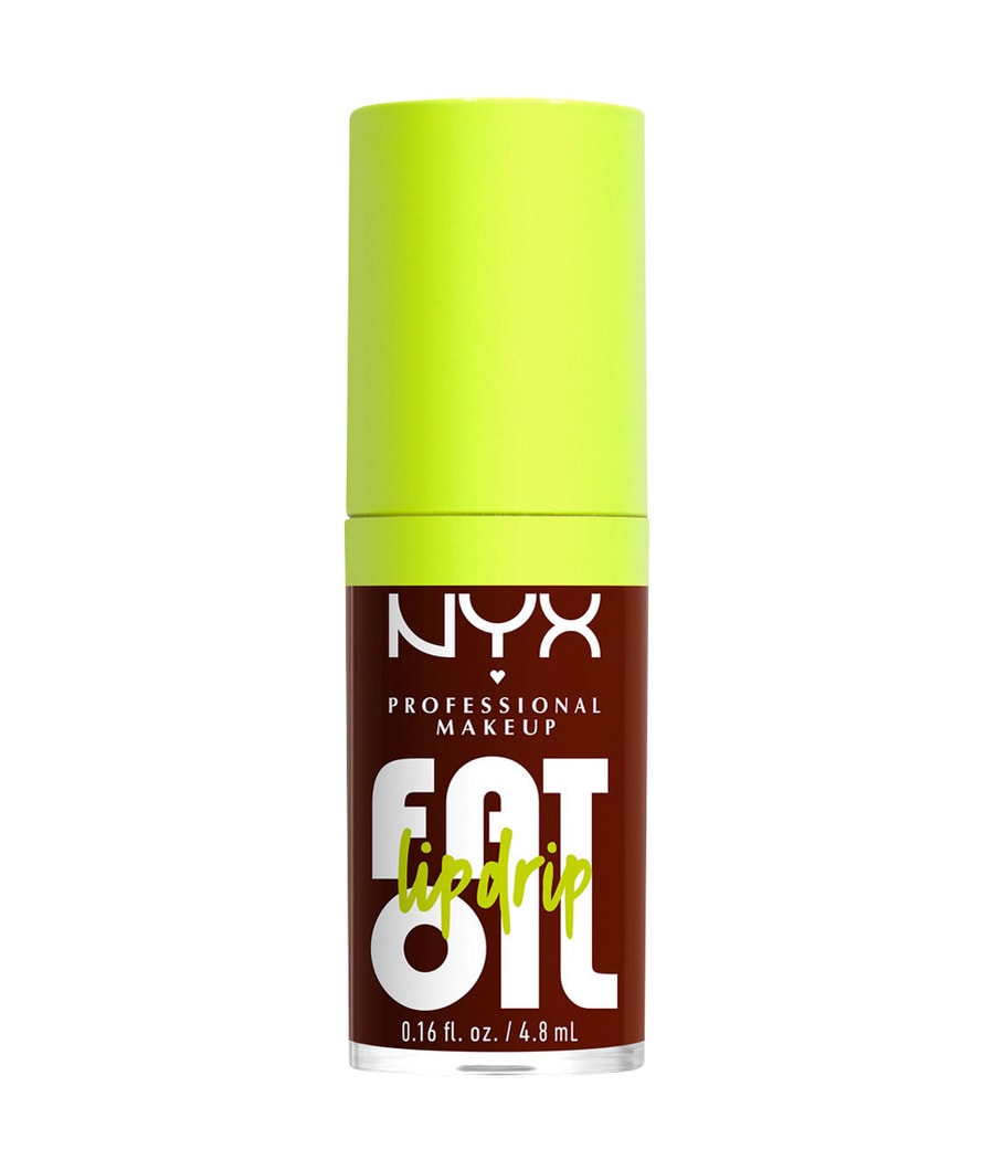 Блеск для губ NYX Professional Makeup Fat Oil Lip Drip, Status Update - Dunkelbraun, 4.8 ml 
Блеск для губ NYX Professional Makeup Fat Oil Lip Drip, Status Update - Dunkelbraun, 4.8 ml