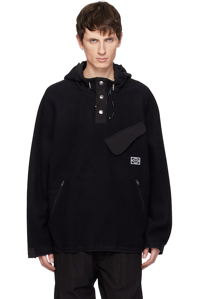 Худи с нашивкой и логотипом Wooyoungmi, черный
Худи с нашивкой и логотипом Wooyoungmi, черный