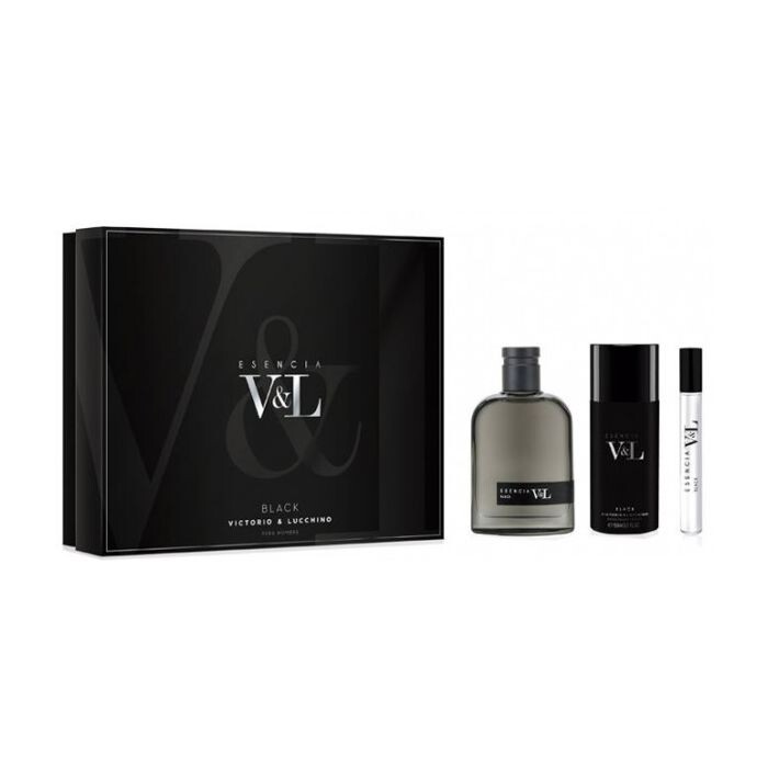 Мужская туалетная вода Esencia V&L Black Estuche Victorio & Lucchino, EDT 100 ml + Regalos
Мужская туалетная вода Esencia V&L Black Estuche Victorio & Lucchino, EDT 100 ml + Regalos