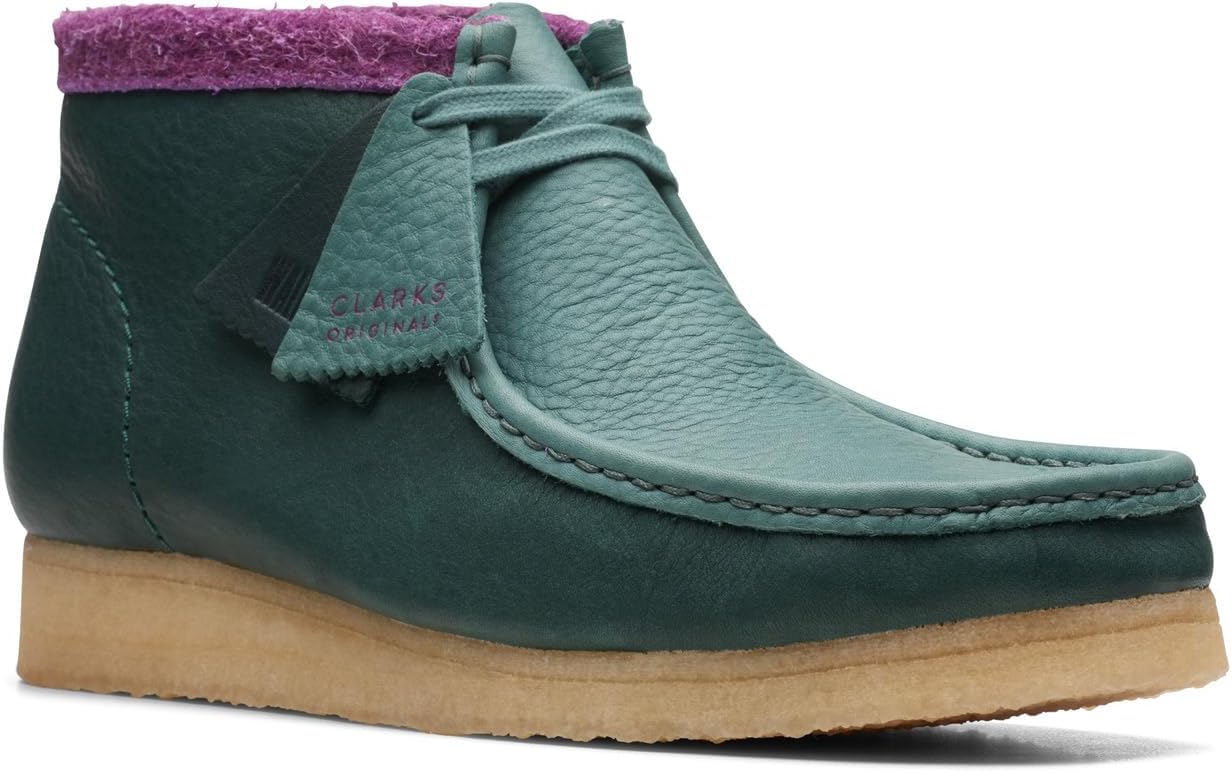 Мужские ботинки Clarks Wallabee Chukka, зеленый
Мужские ботинки Clarks Wallabee Chukka, зеленый