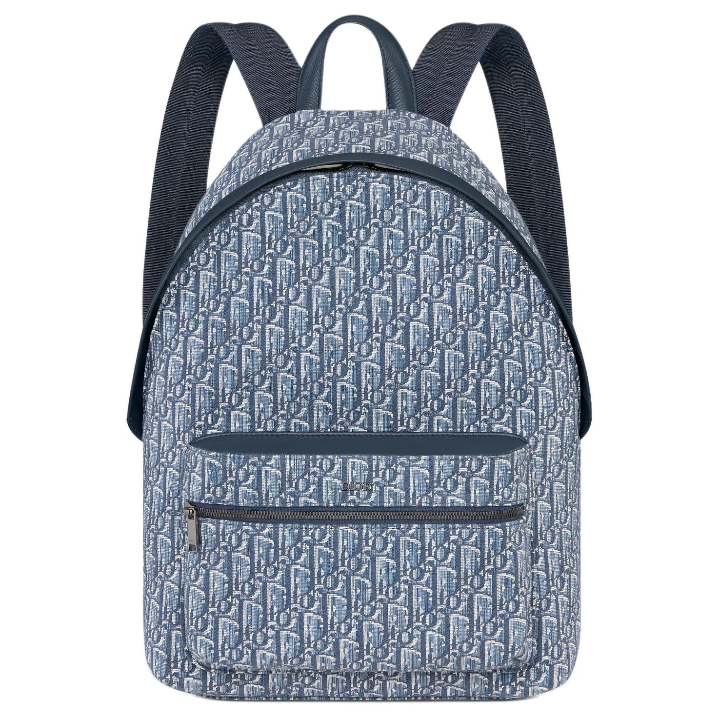 DIOR Хлопковый рюкзак унисекс синий
DIOR Хлопковый рюкзак унисекс синий