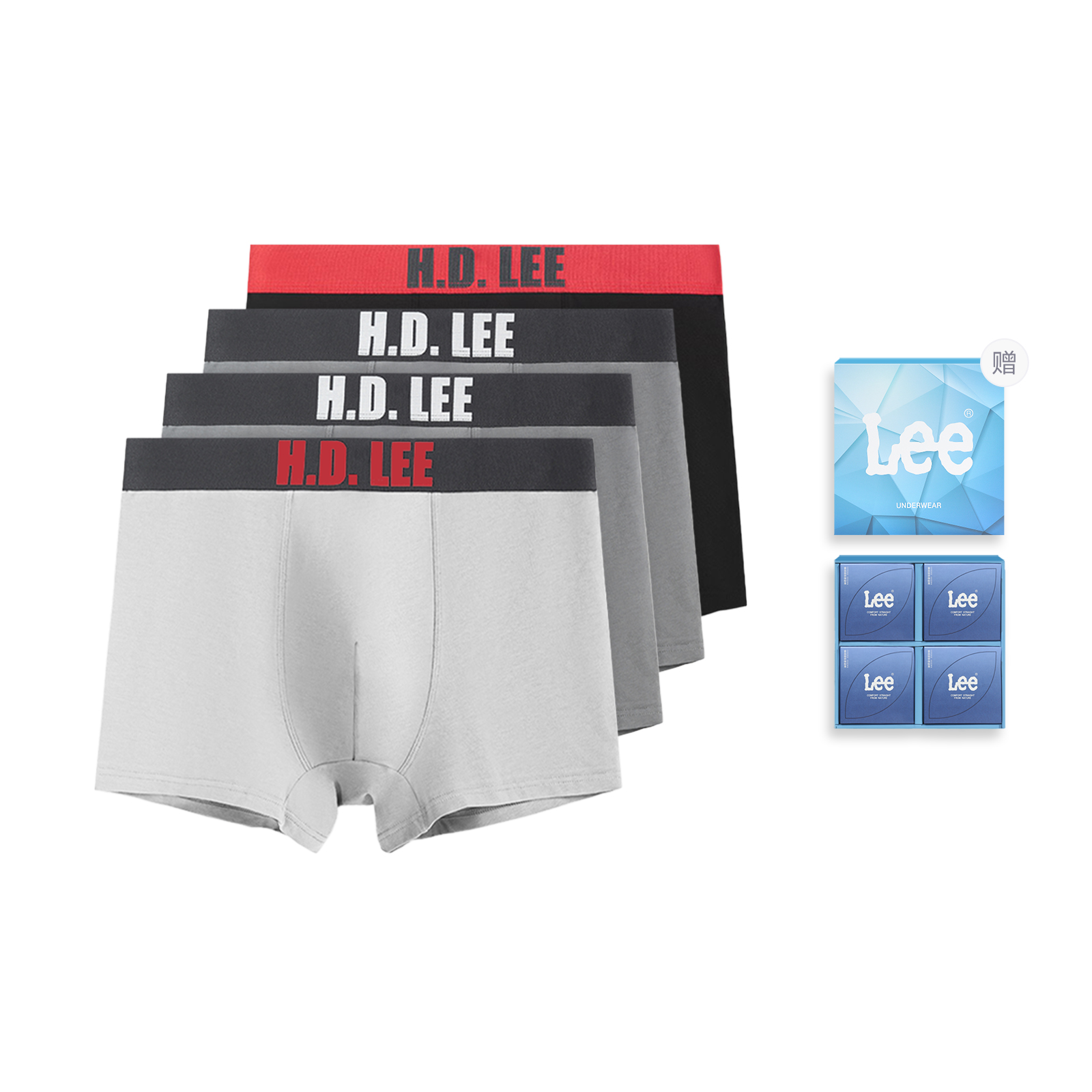 Lee Sunset 4.0 подарочный набор мужского белья 4 шт
Lee Sunset 4.0 подарочный набор мужского белья 4 шт