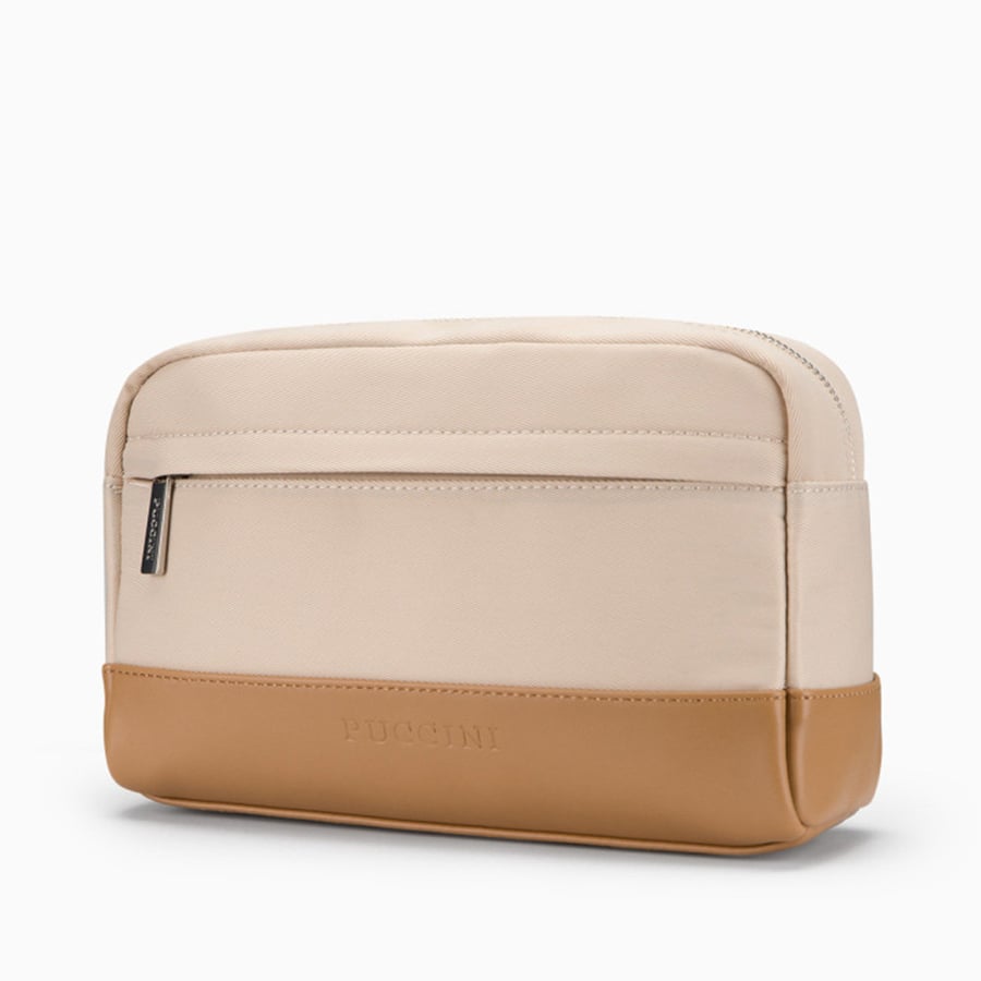 Женская дорожная косметичка большой вместимости из нейлона PUCCINI бежевого цвета QML005-6A
Женская дорожная косметичка большой вместимости из нейлона PUCCINI бежевого цвета QML005-6A