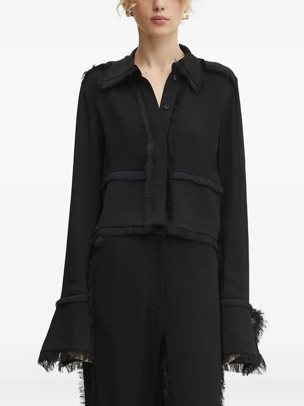 Топ Эмми с бахромой и вставками Day Birger Et Mikkelsen, черный
Топ Эмми с бахромой и вставками Day Birger Et Mikkelsen, черный