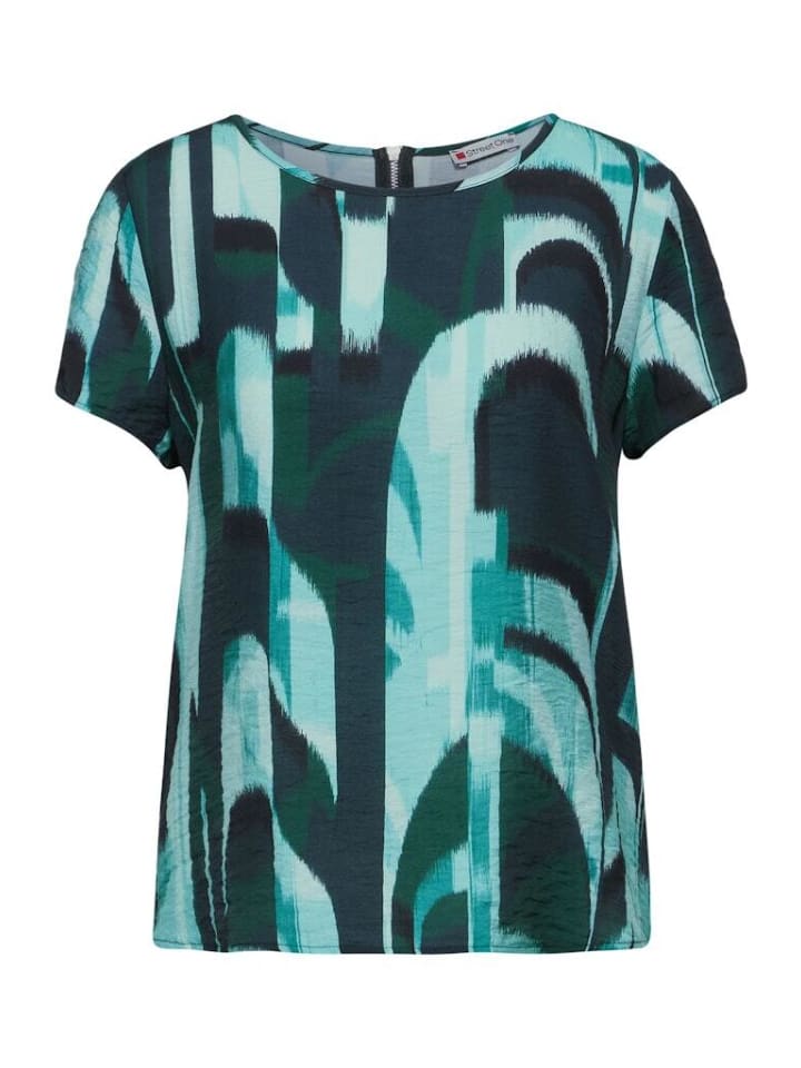 Футболка цвета охотничье-зеленый Street One
Футболка цвета охотничье-зеленый Street One