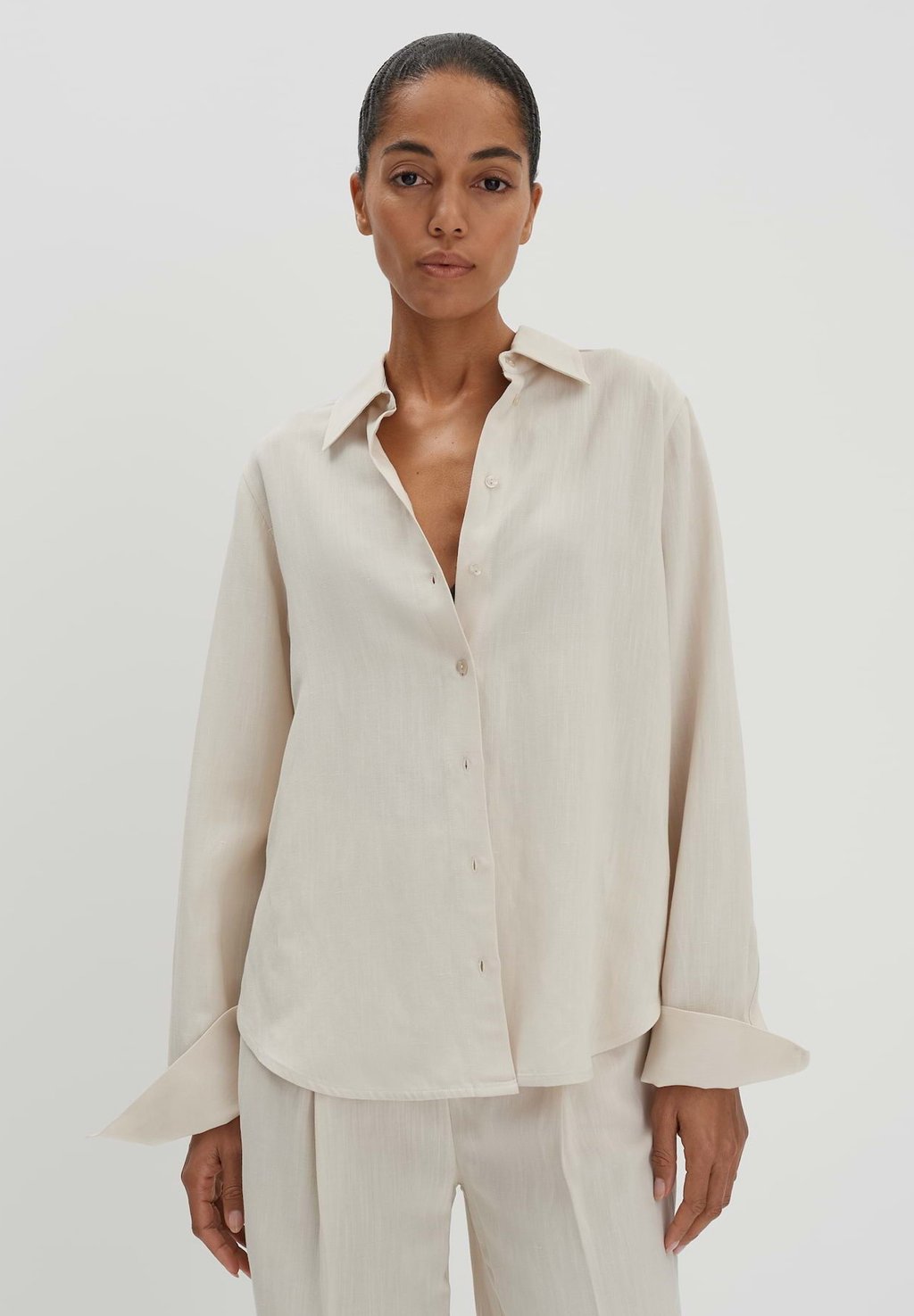 Блузка на пуговицах REGULAR FIT someday., бежевый
Блузка на пуговицах REGULAR FIT someday., бежевый