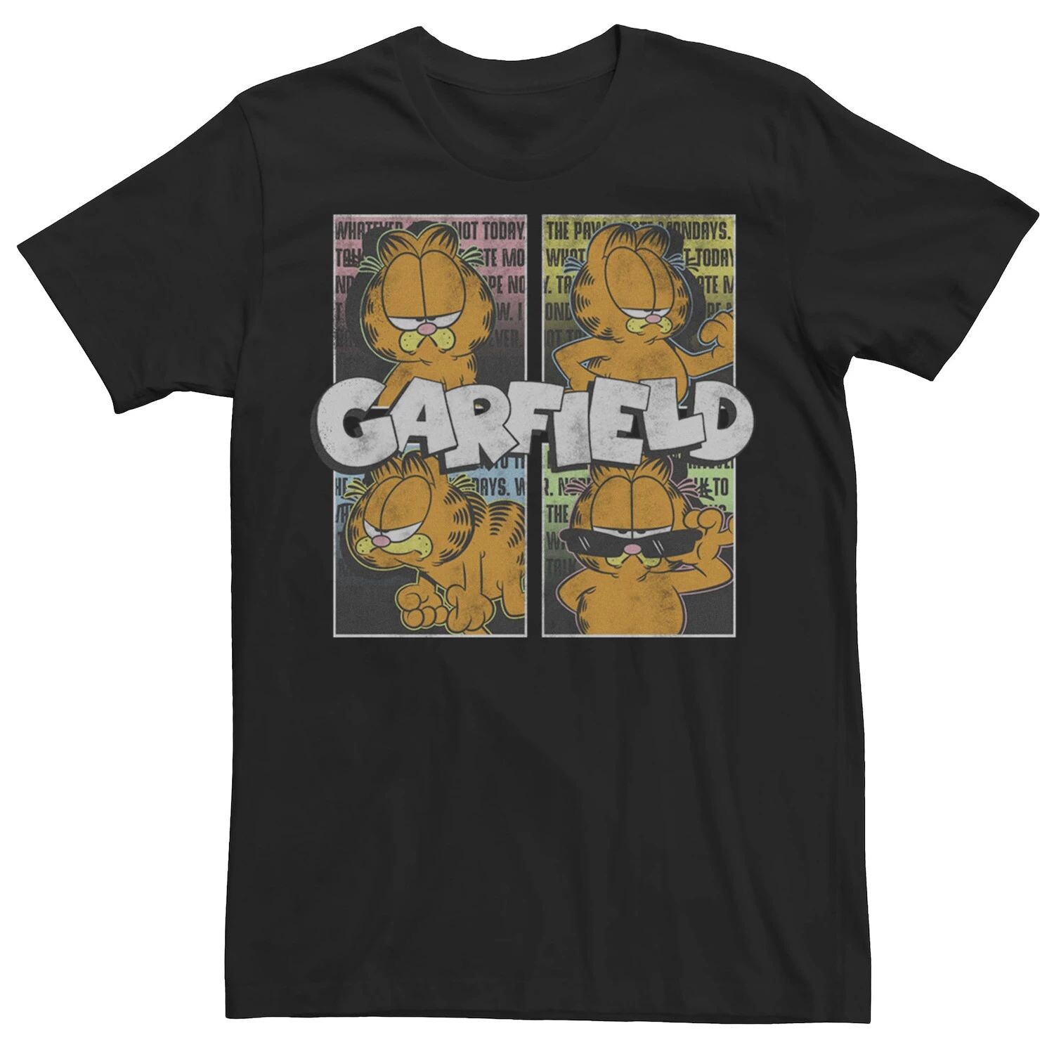 Мужская футболка Garfield Four Square с логотипом Garfield Licensed Character 
Мужская футболка Garfield Four Square с логотипом Garfield Licensed Character