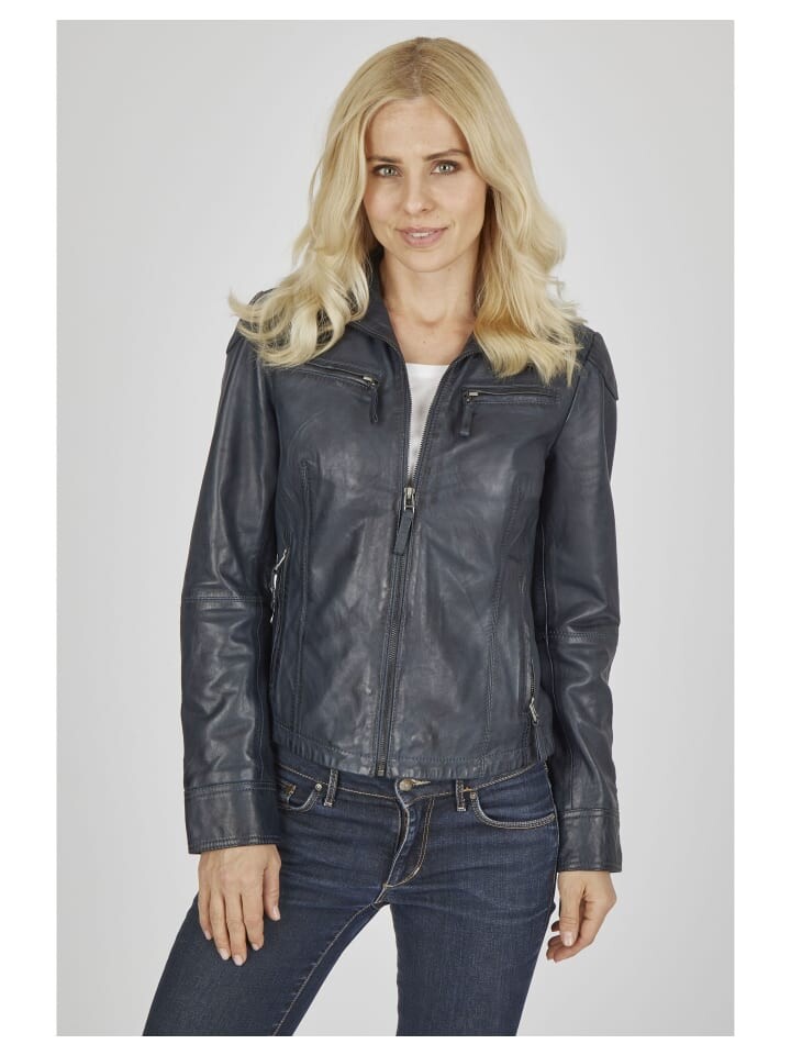 Кожаная куртка 7eleven, темно-синий 
Кожаная куртка 7eleven, темно-синий