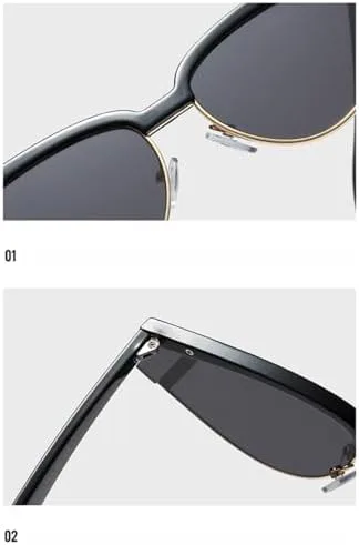 Солнцезащитные очки для женщин, полуободковые солнцезащитные очки в полоску, зеркальные солнцезащитные очки для женщин, очки с защитой от УФ-излучения UV400 MTZJH, C9
Солнцезащитные очки для женщин, полуободковые солнцезащитные очки в полоску, зеркальные солнцезащитные очки для женщин, очки с защитой от УФ-излучения UV400 MTZJH, C9