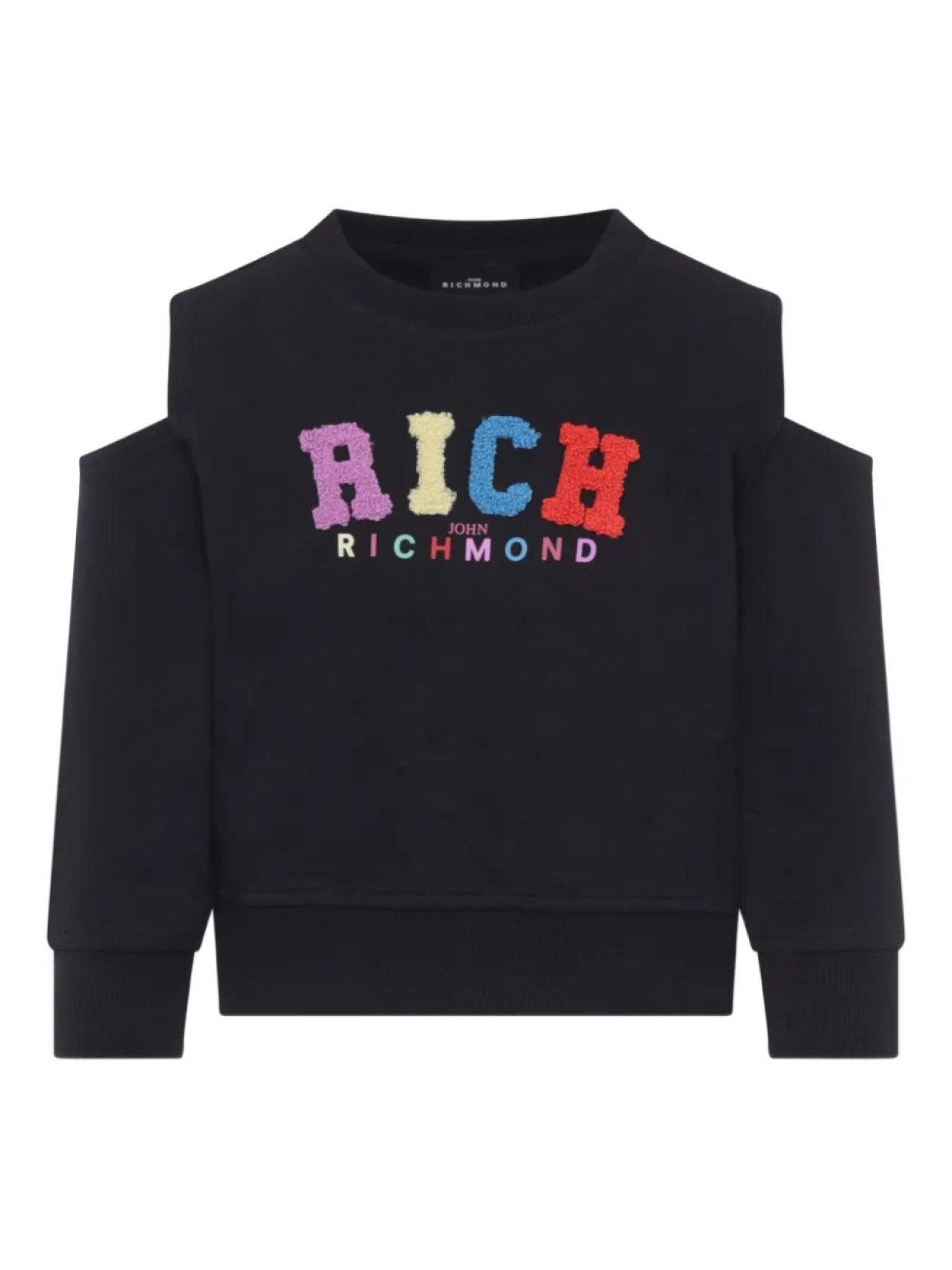 Толстовка с вышитым логотипом John Richmond Junior, черный
Толстовка с вышитым логотипом John Richmond Junior, черный