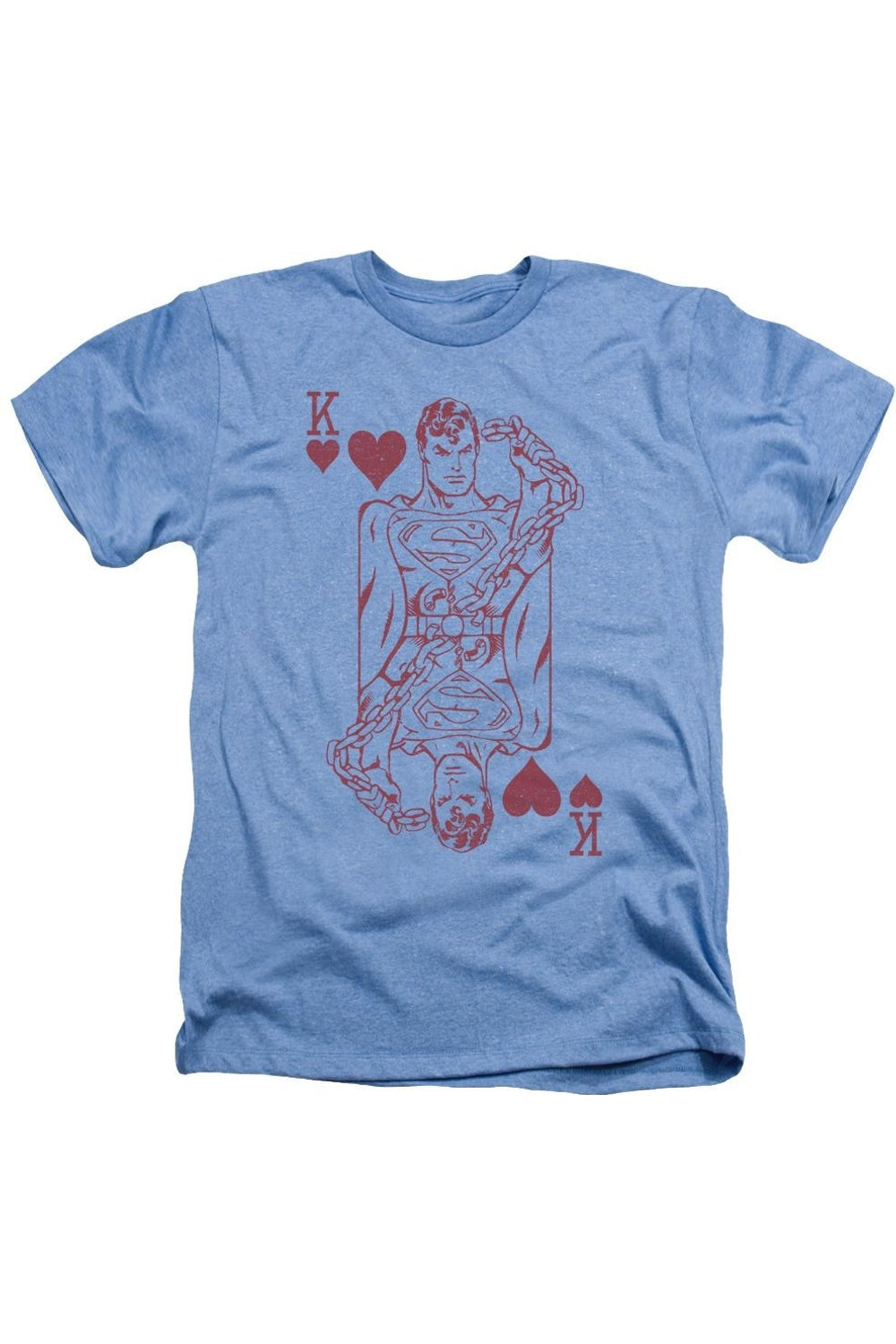 Футболка/футболка DC Comics Super Card для взрослых Heather Gildan, светло-голубой
Футболка/футболка DC Comics Super Card для взрослых Heather Gildan, светло-голубой