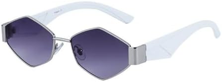 Модные шестиугольные солнцезащитные очки 2026 года для женщин, уникальные многоугольные солнцезащитные очки для мужчин, винтажные очки в маленькой оправе MTZJH, C4 White Silver Gray
Модные шестиугольные солнцезащитные очки 2026 года для женщин, уникальные многоугольные солнцезащитные очки для мужчин, винтажные очки в маленькой оправе MTZJH, C4 White Silver Gray