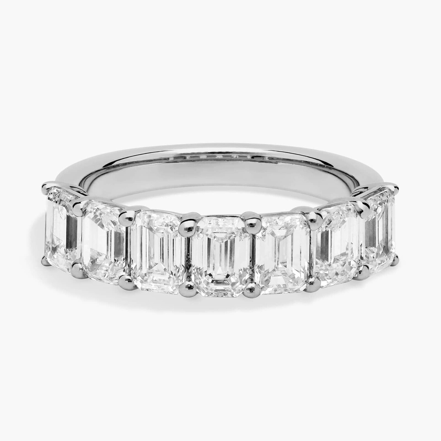 Кольцо с семью изумрудами и выращенными в лаборатории бриллиантами из 14-каратного белого золота (2 карата, два карата - FG / VS2-SI1) Blue Nile
Кольцо с семью изумрудами и выращенными в лаборатории бриллиантами из 14-каратного белого золота (2 карата, два карата - FG / VS2-SI1) Blue Nile