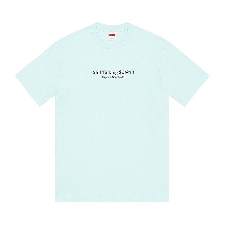 Футболка Supreme Still Talking Tee 'Pale Blue'
Футболка Supreme Still Talking Tee 'Pale Blue'