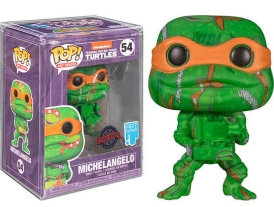 Funko POP! Арт-серия, коллекционная фигурка, Черепашки-ниндзя, Микеланджело, специальное издание, 54 года
Funko POP! Арт-серия, коллекционная фигурка, Черепашки-ниндзя, Микеланджело, специальное издание, 54 года