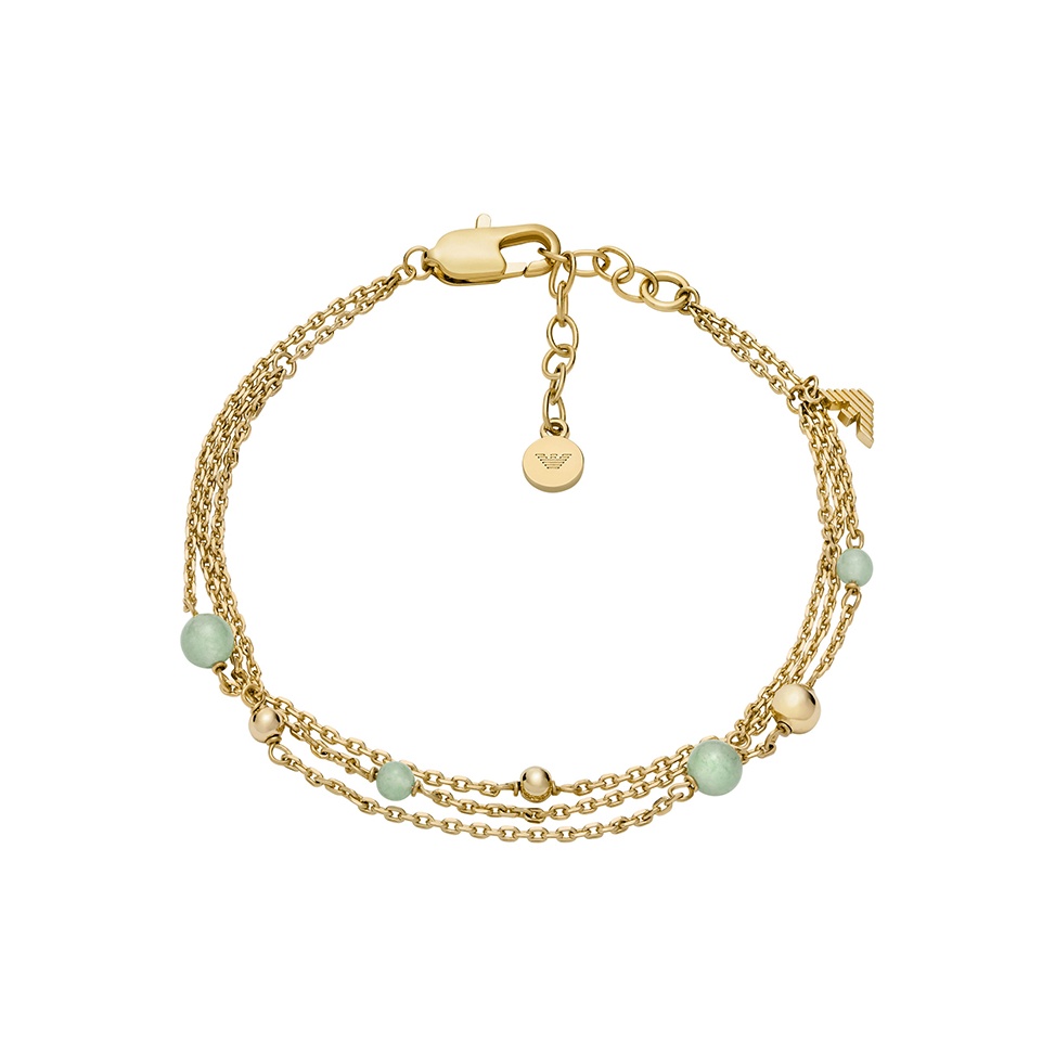 Браслеты для женщин из латуни и авантюрина золотистого цвета EMPORIO ARMANI, золотой
Браслеты для женщин из латуни и авантюрина золотистого цвета EMPORIO ARMANI, золотой