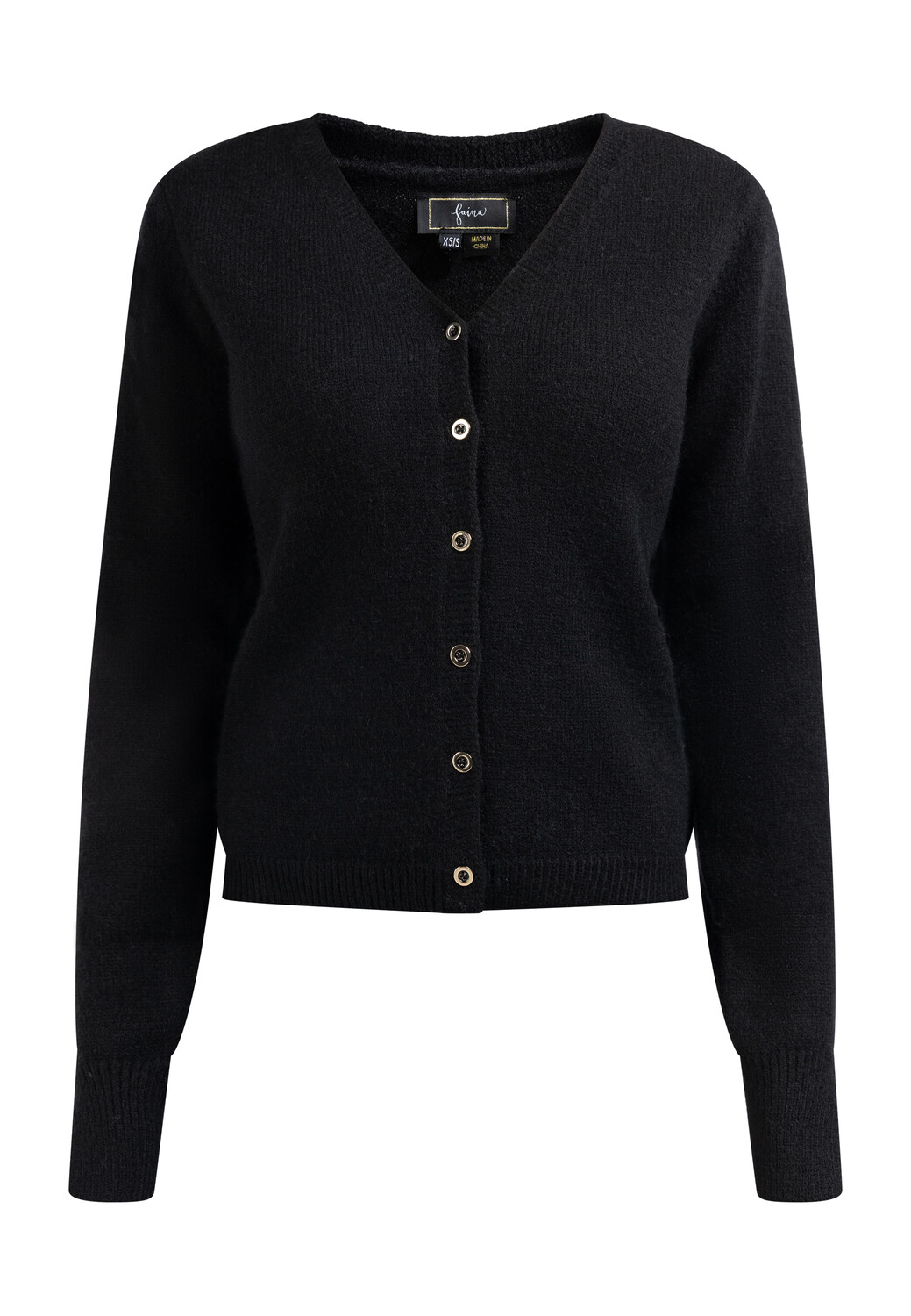 Толстовка faina Strickjacke, черный
Толстовка faina Strickjacke, черный