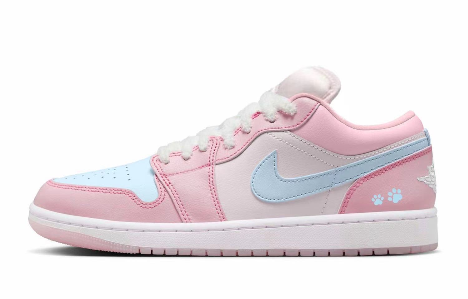 Jordan Air 1 Blue Pink Meow Abrasion Resistant Low top Детские баскетбольные кроссовки Pink Blue для подростков
Jordan Air 1 Blue Pink Meow Abrasion Resistant Low top Детские баскетбольные кроссовки Pink Blue для подростков