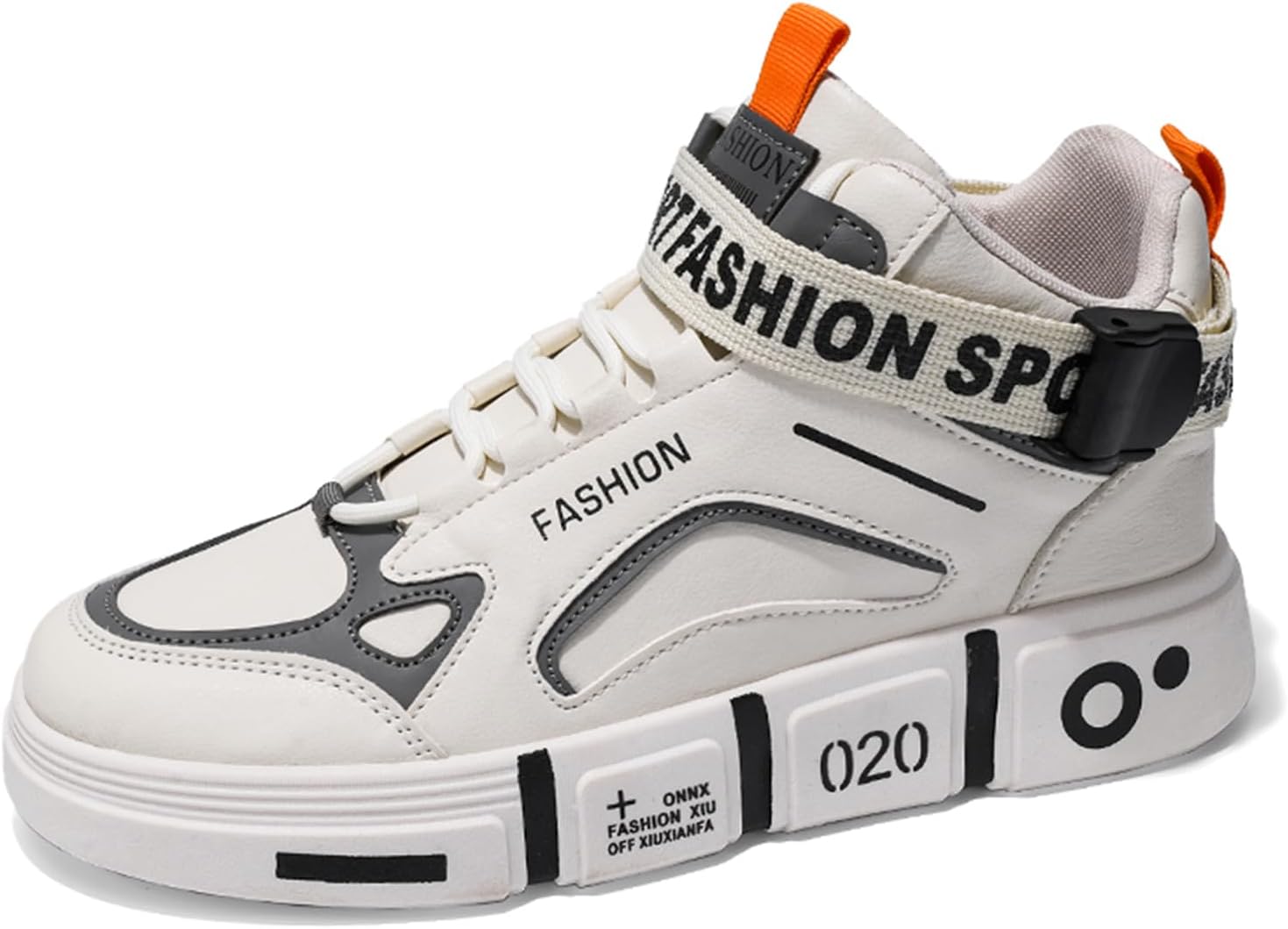 Мужские модные кроссовки SPWAGYM, высокие скейт-обувь, стильные кроссовки, повседневные спортивные кроссовки для ходьбы, бежевый
Мужские модные кроссовки SPWAGYM, высокие скейт-обувь, стильные кроссовки, повседневные спортивные кроссовки для ходьбы, бежевый