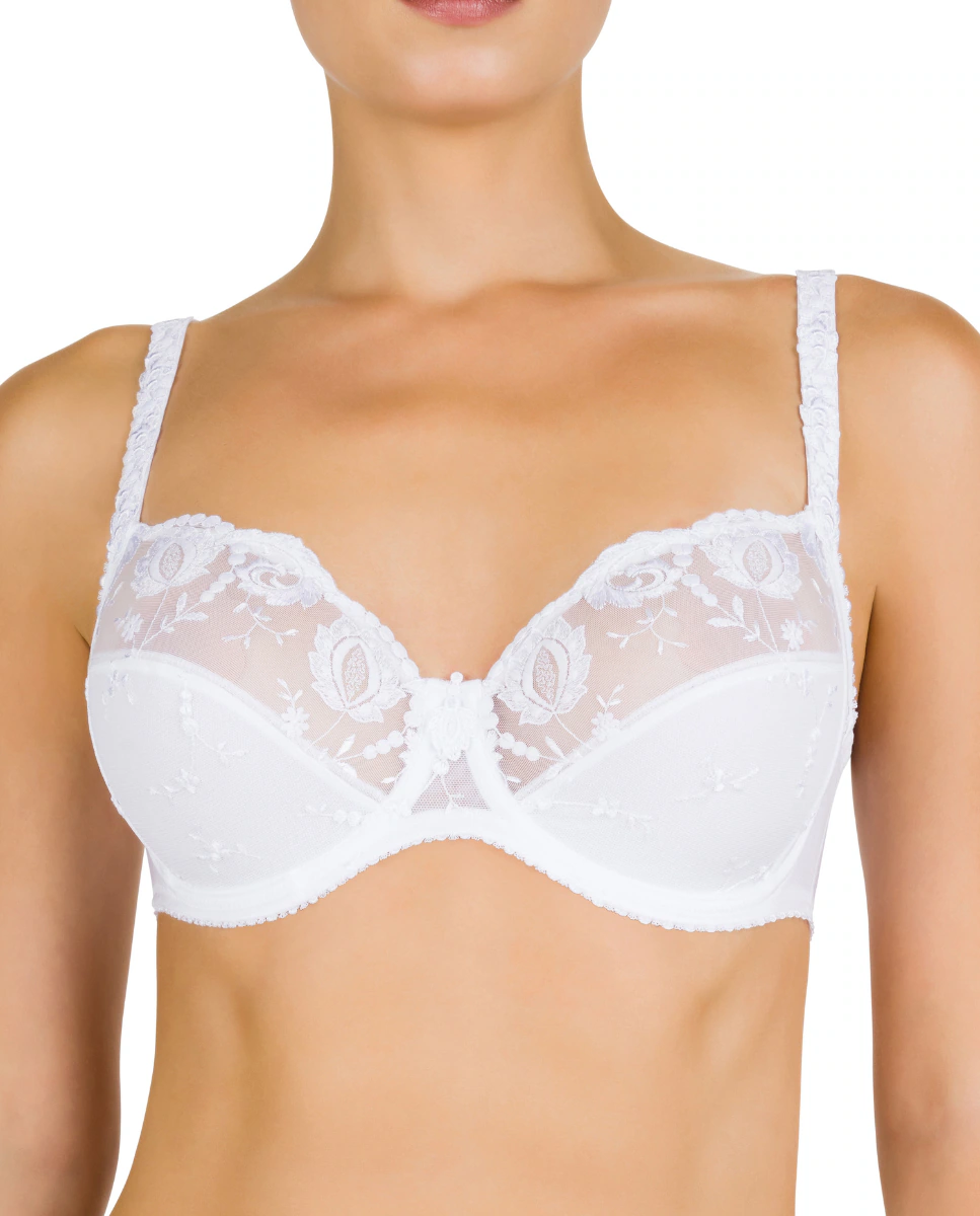 Вышитый бюстгальтер с косточками Conturelle, белый
Вышитый бюстгальтер с косточками Conturelle, белый