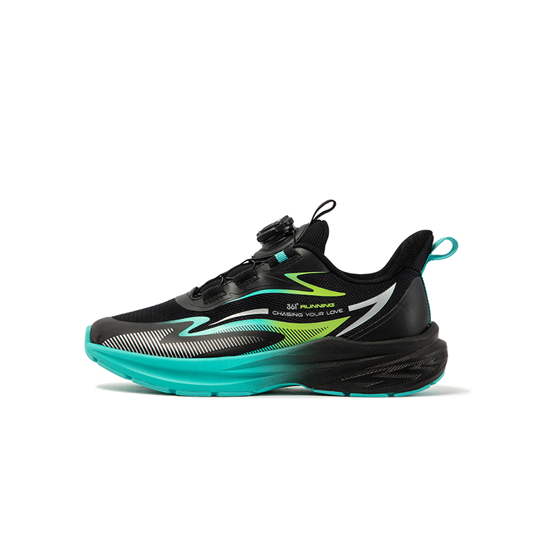 361°KIDS Детские беговые кроссовки с противоскользящей подошвой и амортизацией, устойчивые к истиранию, черно-зеленые
361°KIDS Детские беговые кроссовки с противоскользящей подошвой и амортизацией, устойчивые к истиранию, черно-зеленые