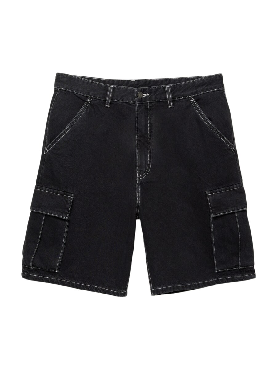 Джинсы карго свободного кроя Pull&Bear, черный
Джинсы карго свободного кроя Pull&Bear, черный