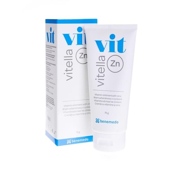 Витаминный крем с цинком, 75 г Benemedo, Vitella Zn
Витаминный крем с цинком, 75 г Benemedo, Vitella Zn
