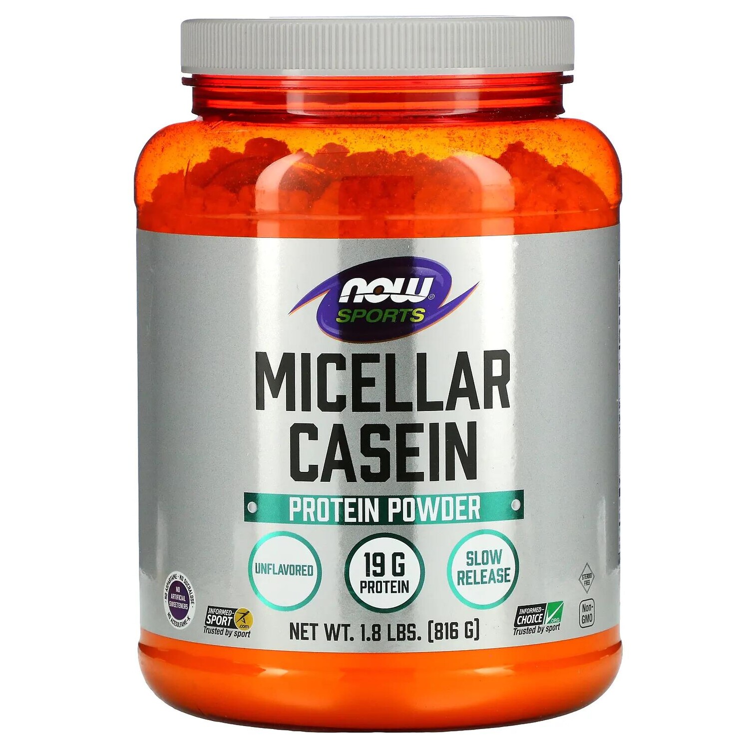 Now Foods Sports Instantized Micellar Casein 1.8 lbs
Now Foods Sports Instantized Micellar Casein 1.8 lbs