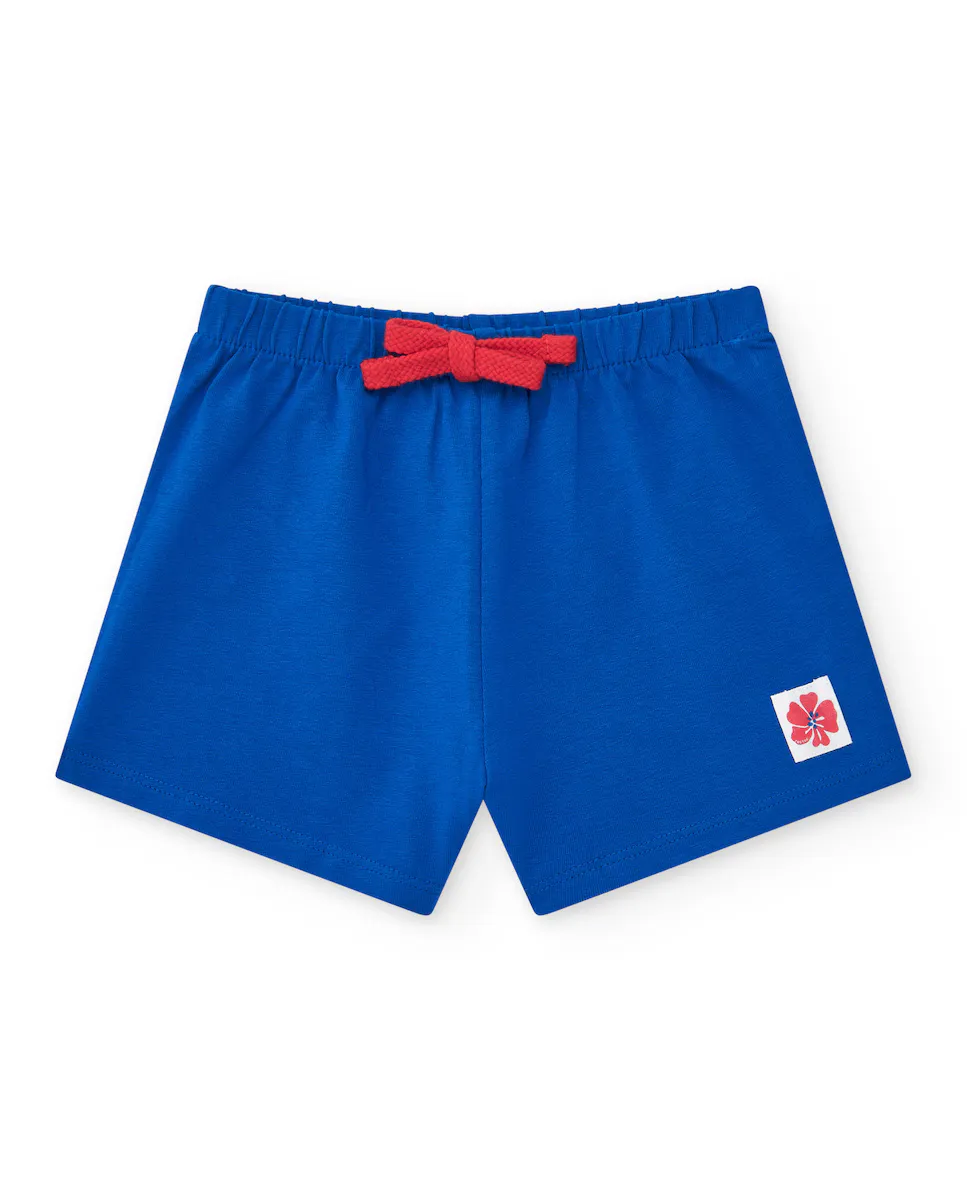 Шорты для девочки с эластичным поясом и декоративным бантом Tuc tuc, синий
Шорты для девочки с эластичным поясом и декоративным бантом Tuc tuc, синий