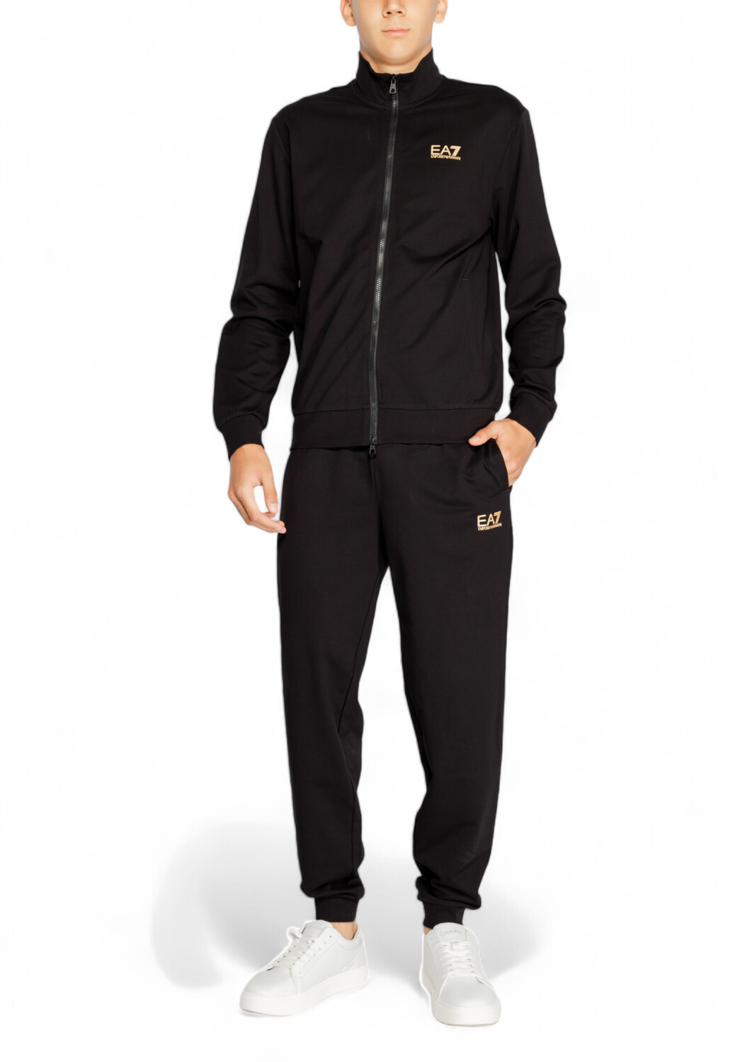 Спортивный костюм мужской EA7 на молнии, черный
Спортивный костюм мужской EA7 на молнии, черный